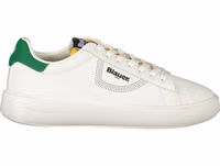 White Polyurethane Men Sneaker 1