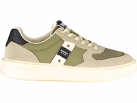 Green Leather Men Sneaker 1