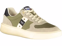 Green Leather Men Sneaker 2