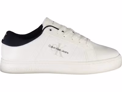 Bianco Polyurethane Men Sneaker