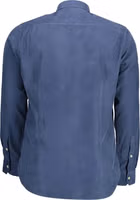 Blue Cotton Mens Shirt 2