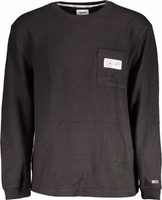 Black Cotton Men Sweater 1