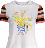 Bianco Cotton Women T-Shirt 1