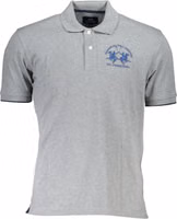 Grigio Cotton Men Polo 1