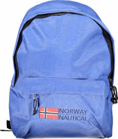 Blue Polyester Men Backpack 1