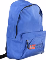 Blue Polyester Men Backpack 3