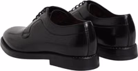 Black Leather Lace Up Derby Dress Formal Shoes 4