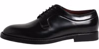 Black Leather Lace Up Derby Dress Formal Shoes 5