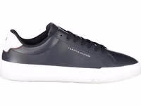 Blue Leather Men Sneaker 1