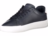 Blue Leather Men Sneaker 3