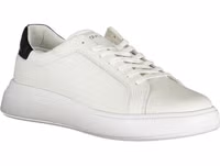 Sleek White Sneakers with Contrast Accents 2