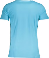 Azzurro Cotton Men T-Shirt 2