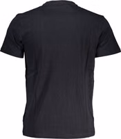 Black Cotton Men's T-Shirt 2