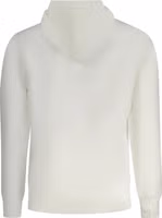 White Cotton Men's Hooded Sweatshirt 2