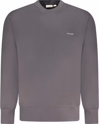 Black Cotton Men's Sweatshirt