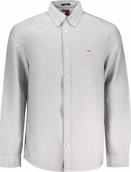 Grigio Cotton Men Shirt