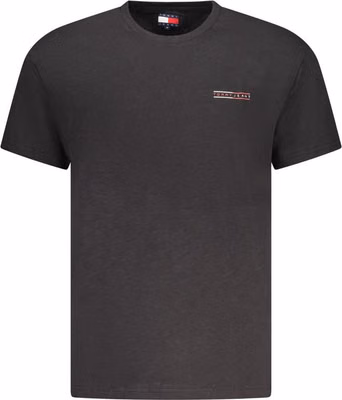 Black Cotton Men's T-Shirt