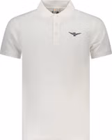 White Cotton Men's Polo Shirt 1