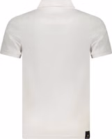White Cotton Men's Polo Shirt 2