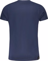 Blu Cotton Men T-Shirt 2