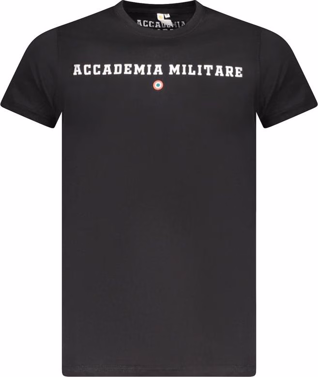 Black Cotton Men's T-Shirt