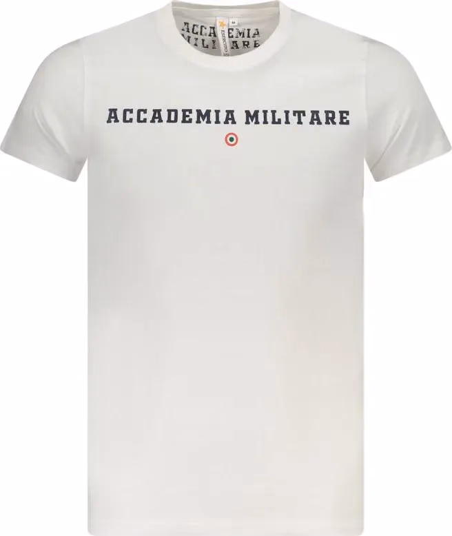 White Cotton Men's T-Shirt