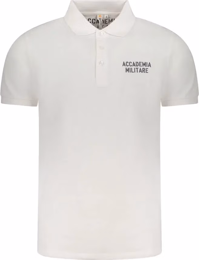 White Cotton Men's Polo Shirt
