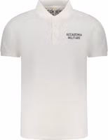 White Cotton Men's Polo Shirt 1
