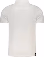 White Cotton Men's Polo Shirt 2