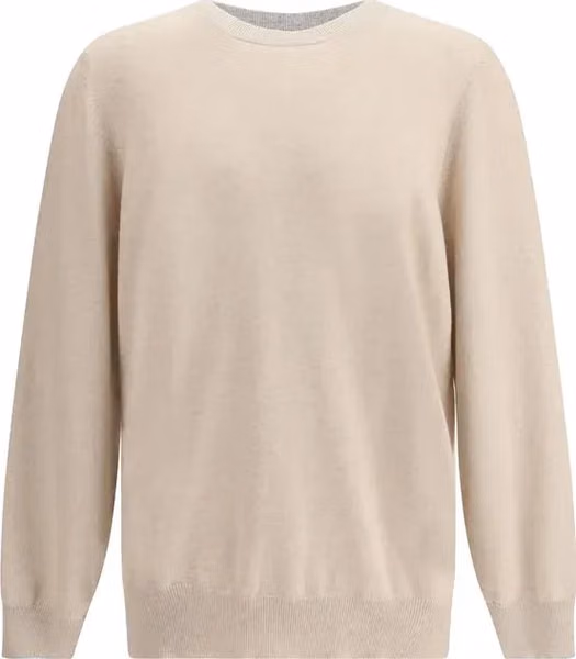 Beige Cashmere Sweater
