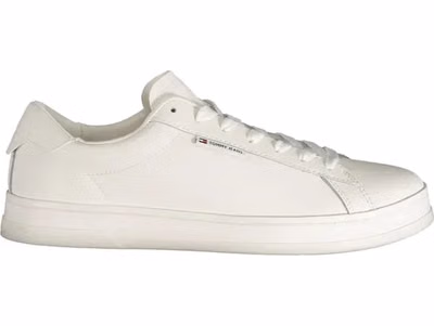 Bianco Poliuretano Uomo Sneaker