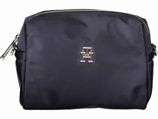 Blue Polyester Women's Shoulder Bag
