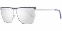 Silver Metal Sunglasses 1