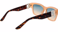 Beige Stainless Steel Sunglasses 3