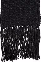 Black Cashmere Neck Warmer Wrap Shawl Scarf 3