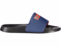 "Black Plastic Men Slipper" 1
