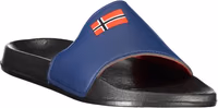 "Black Plastic Men Slipper" 2