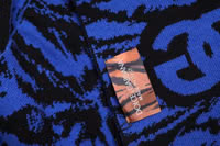 Blue Black Logo Neck Warmer Wrap Shawl Scarf 4