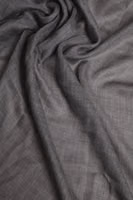 Gray Logo Print Neck Warmer Wrap Shawl Scarf 5