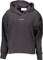 Black Cotton Women's Hoodie 1