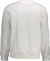 White Cotton Men Sweatshirt 2