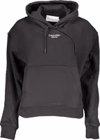 Black Cotton Women Sweatshirt 1