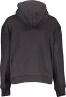 Black Cotton Women Sweatshirt 2