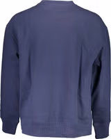Blue Cotton Men's Sweatshirt 2