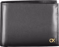 Black Leather Men Wallet 1