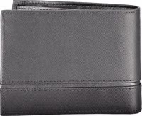 Black Leather Men Wallet 2