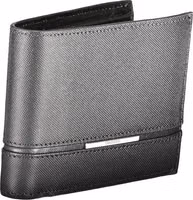 Black Leather Men Wallet 3