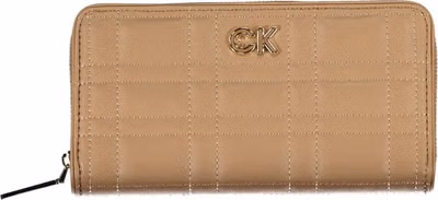 Beige Polyester Women Wallet