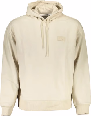 Beige Cotton Mens Sweatshirt