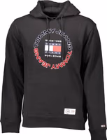Black Cotton Men's Sweatshirt 1